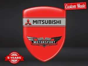 Mitsubishi Logos Entreprise Auto Résistants Pro Qualité